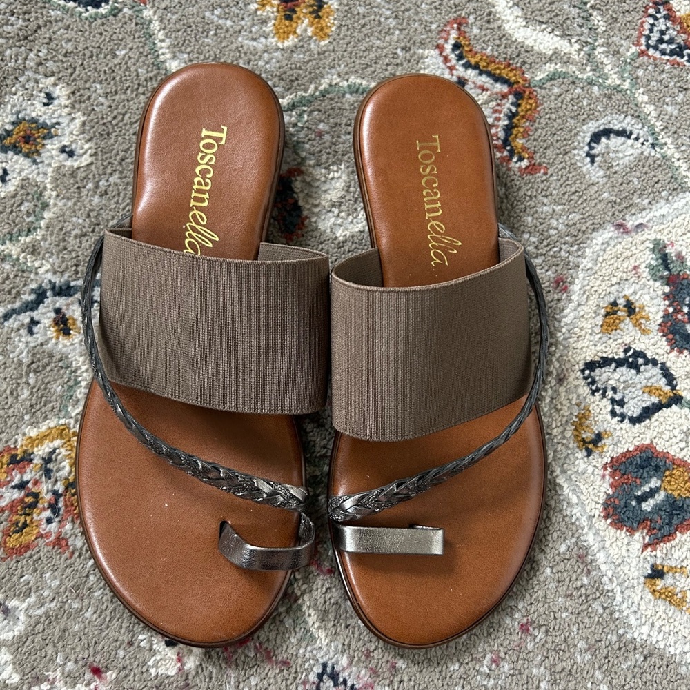 Toscanella Italian Sandals (W8) - Picture 3 of 8